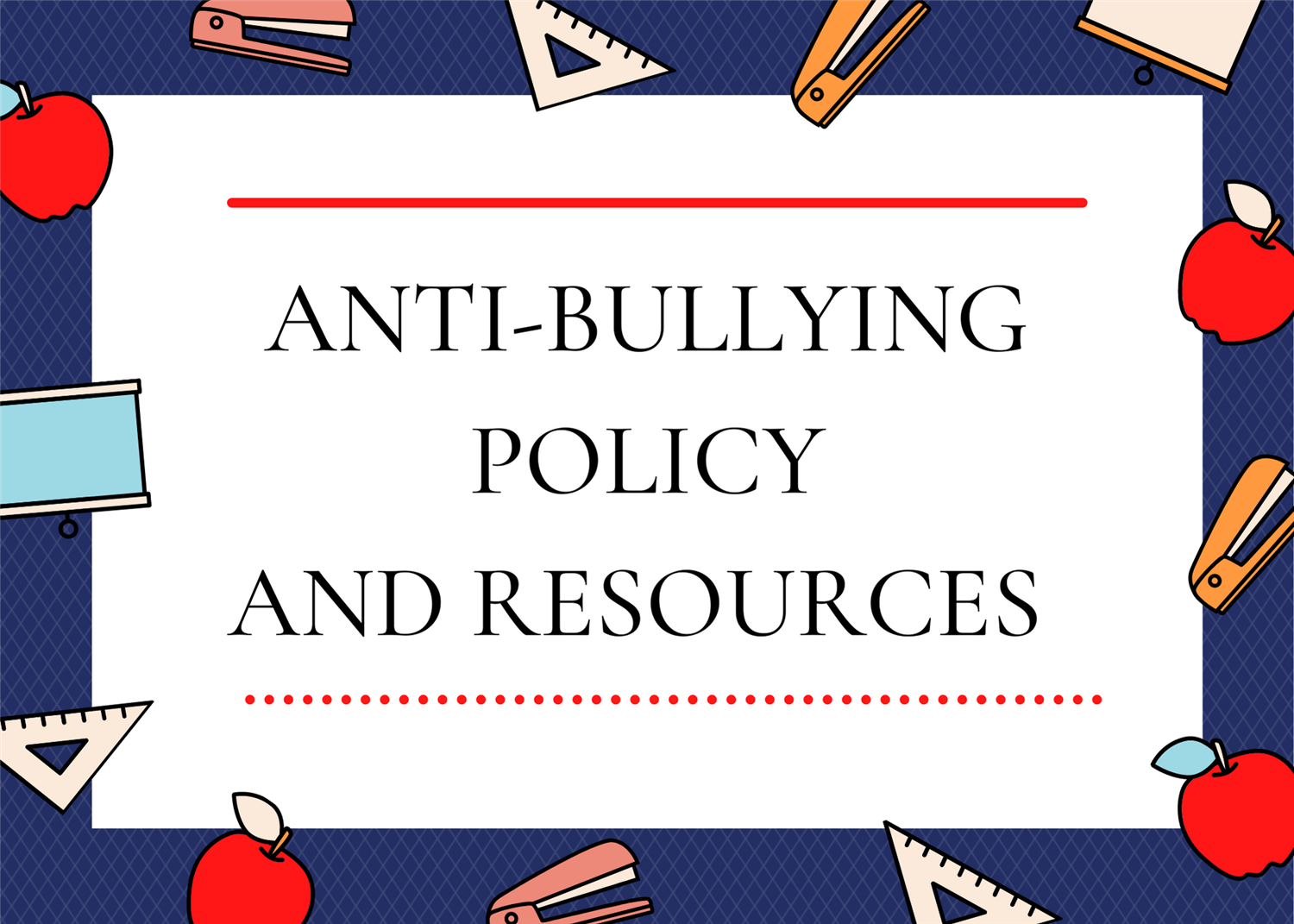  Anti-Bullying 